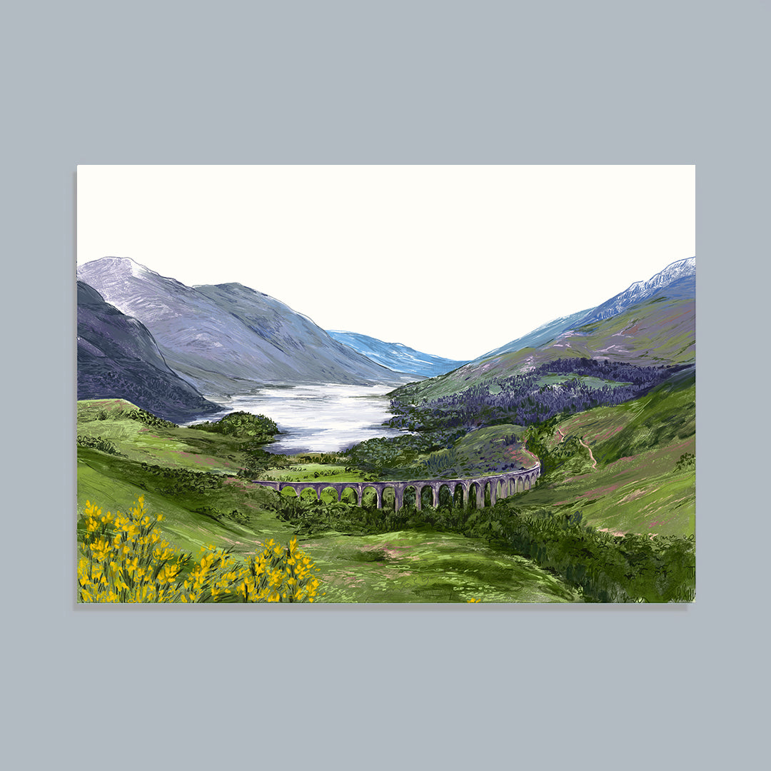 Glenfinnan Viaduct Art Print