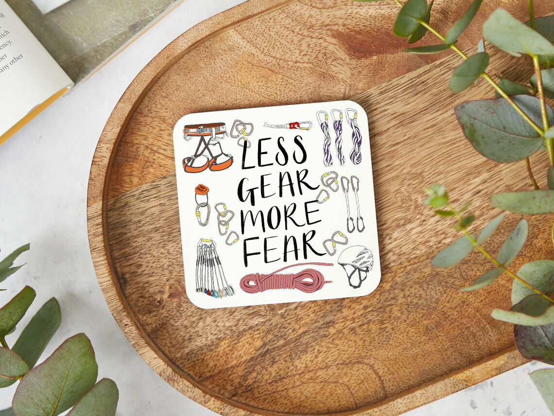 Less Gear More Fear Climbing Coaster