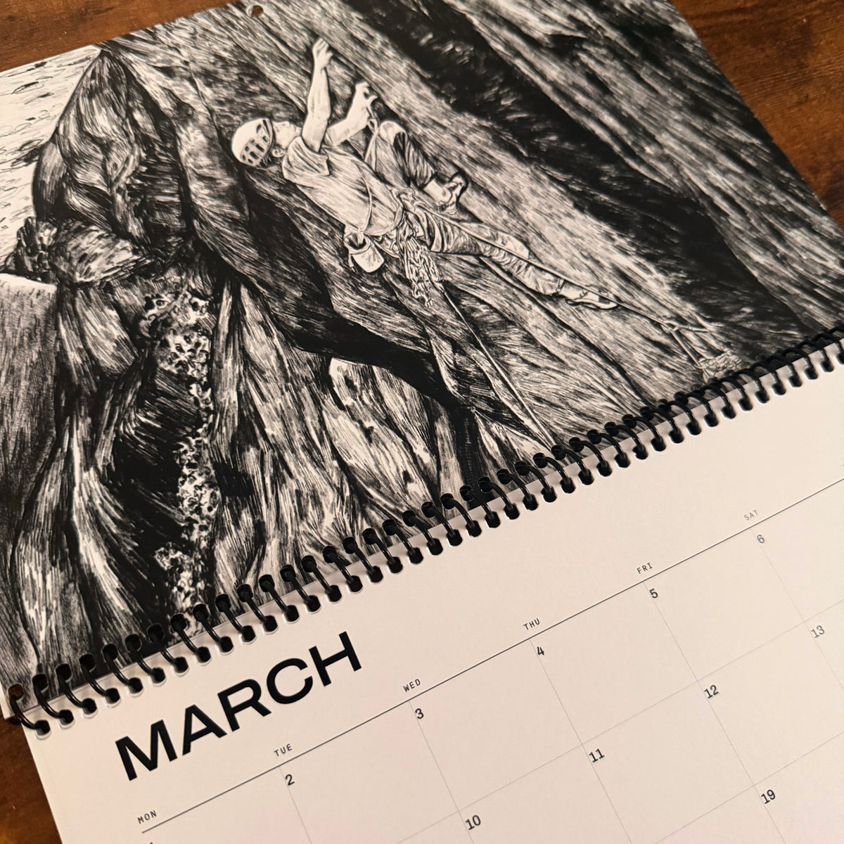 2027 Climbing Calendar
