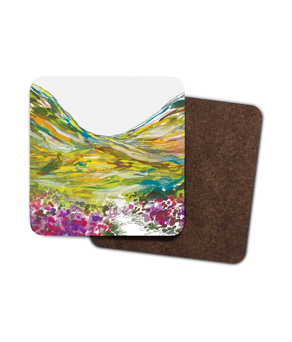 Glencoe Heather Coaster