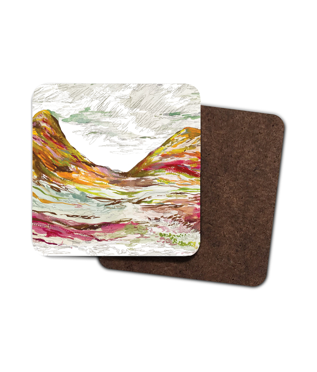 Glencoe Heather Coaster