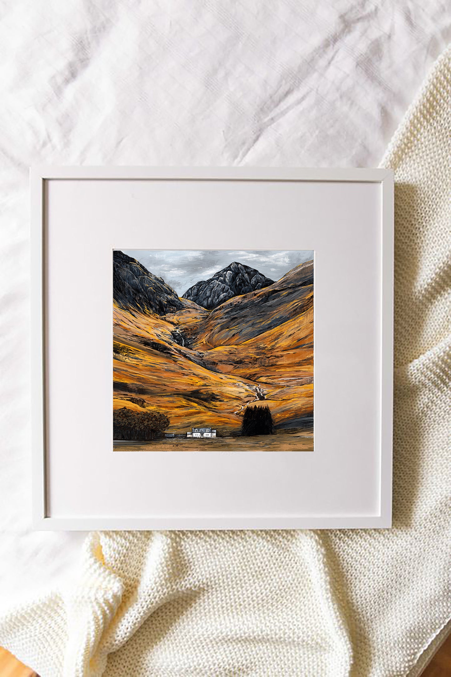 Wandering Glencoe Art Print