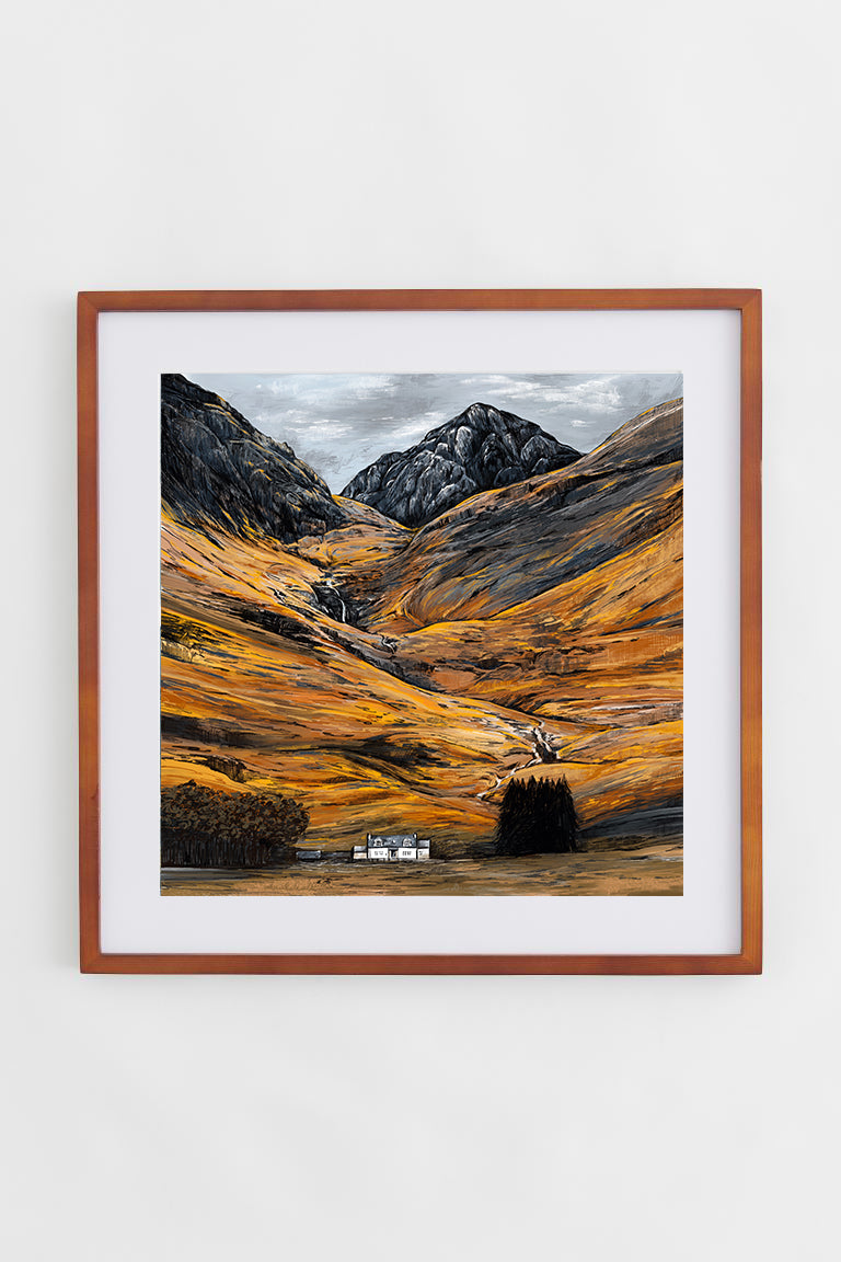 Wandering Glencoe Art Print