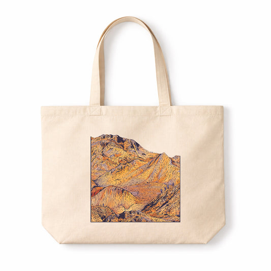 Highlands Mountain Range Maxi Tote Bag