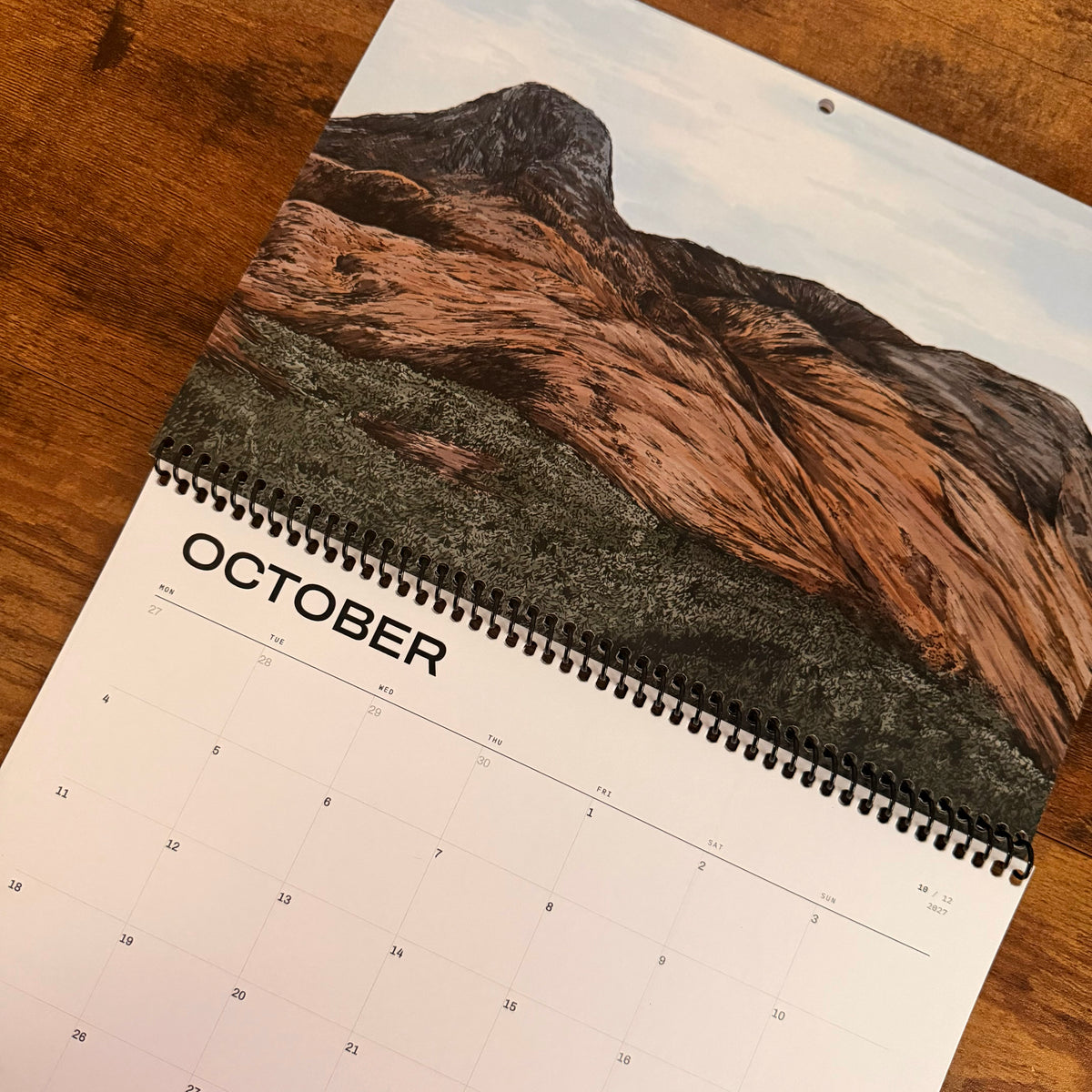 2027 Scottish Mountainscape Calendar