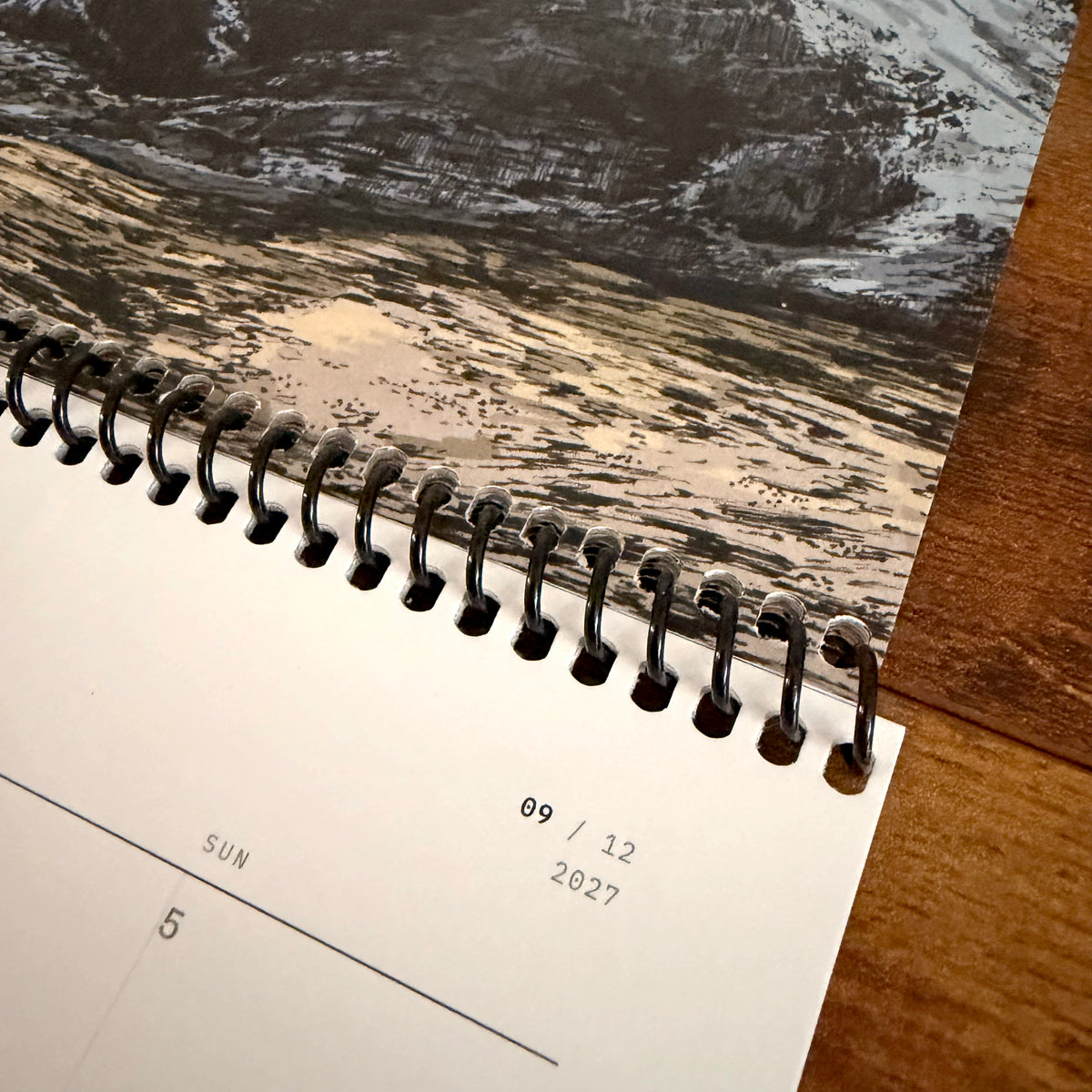 2027 Scottish Mountainscape Calendar