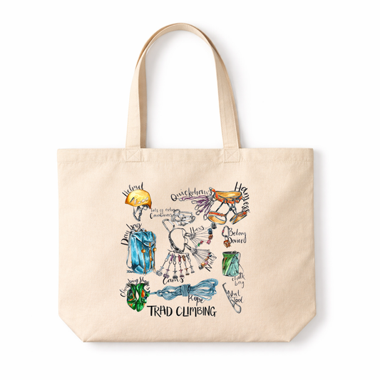 Trad Climbing Maxi Tote Bag