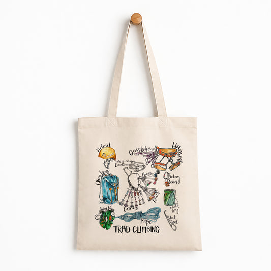 Trad Climbing Tote Bag
