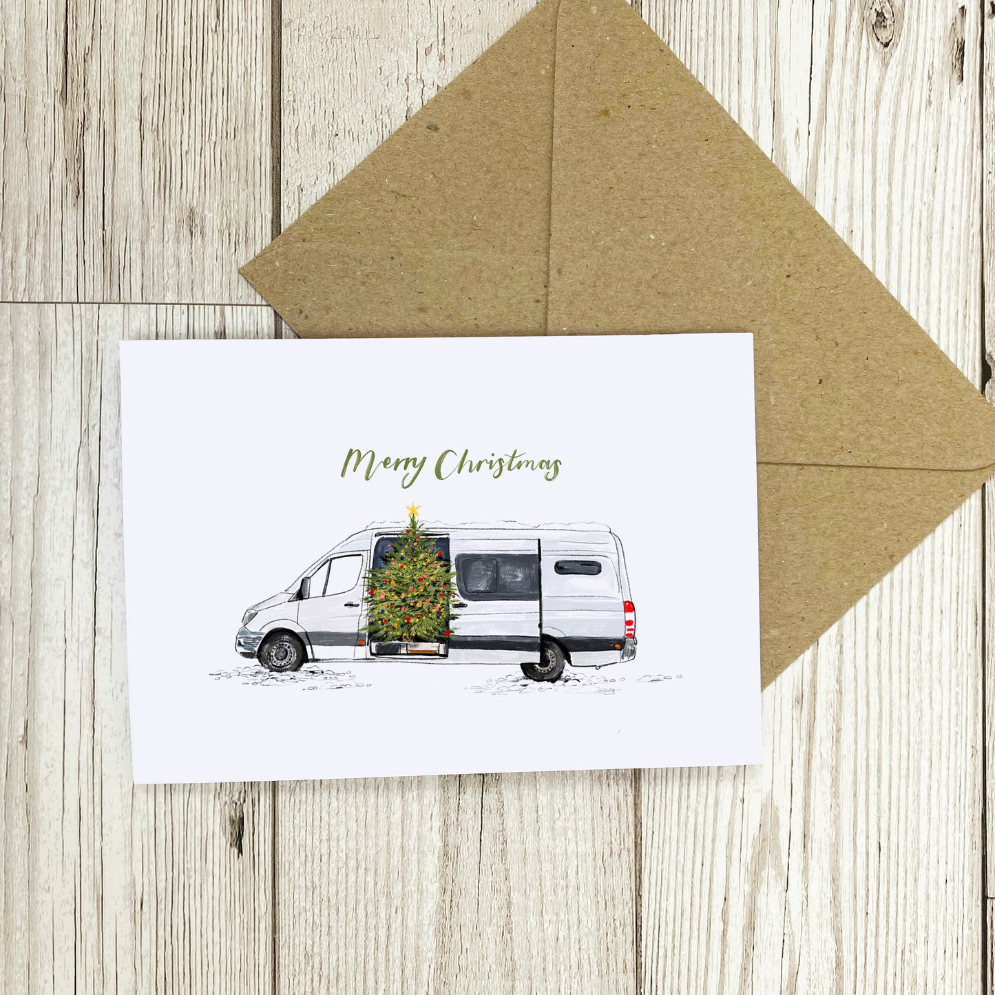 Van Life Christmas Card Set