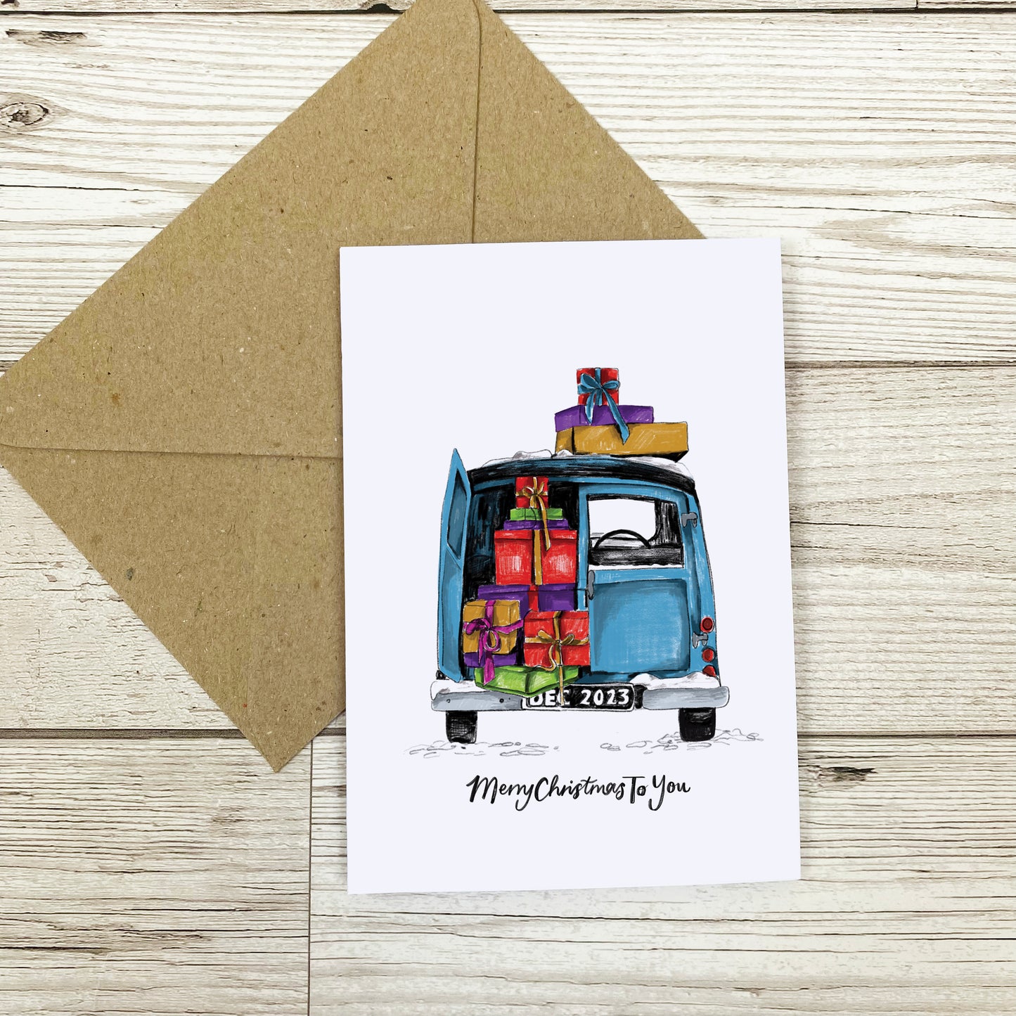 Van Life Christmas Card Set