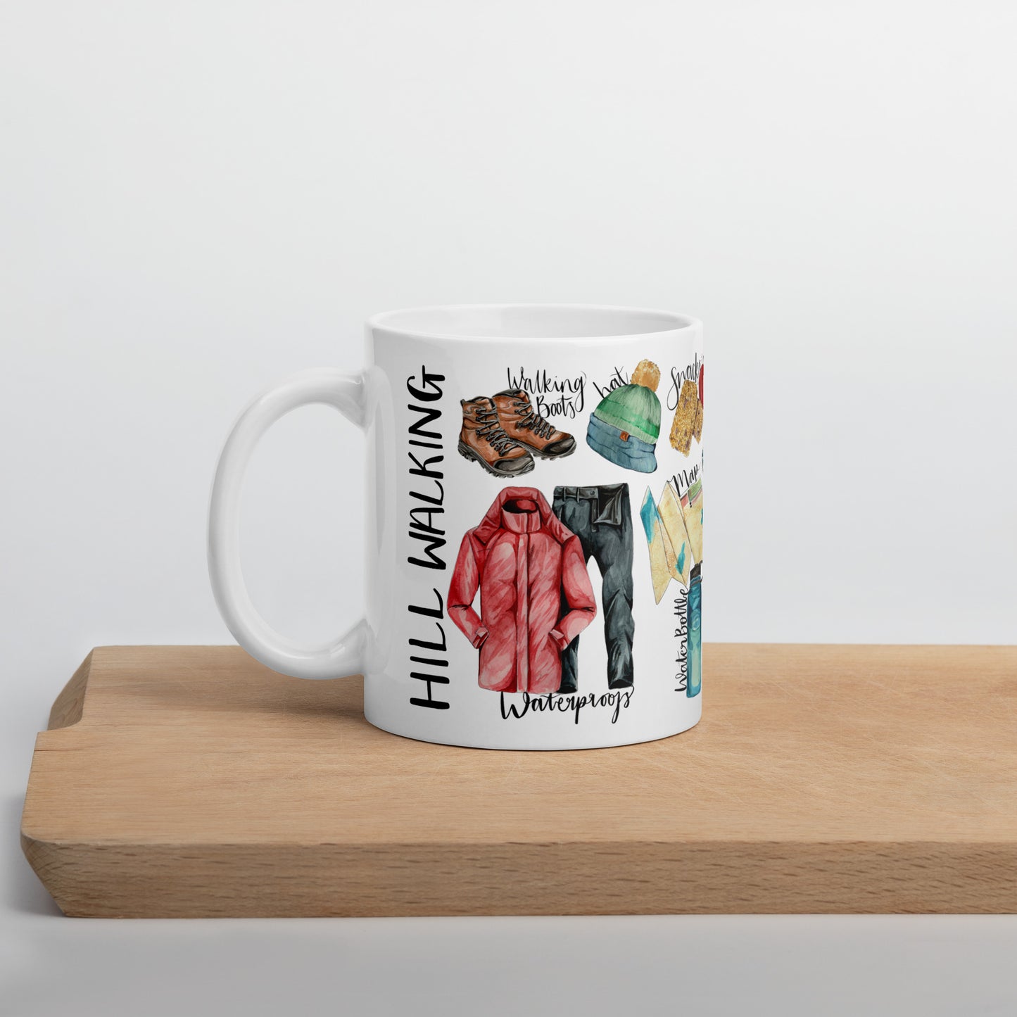 Hill Walking Ceramic Mug