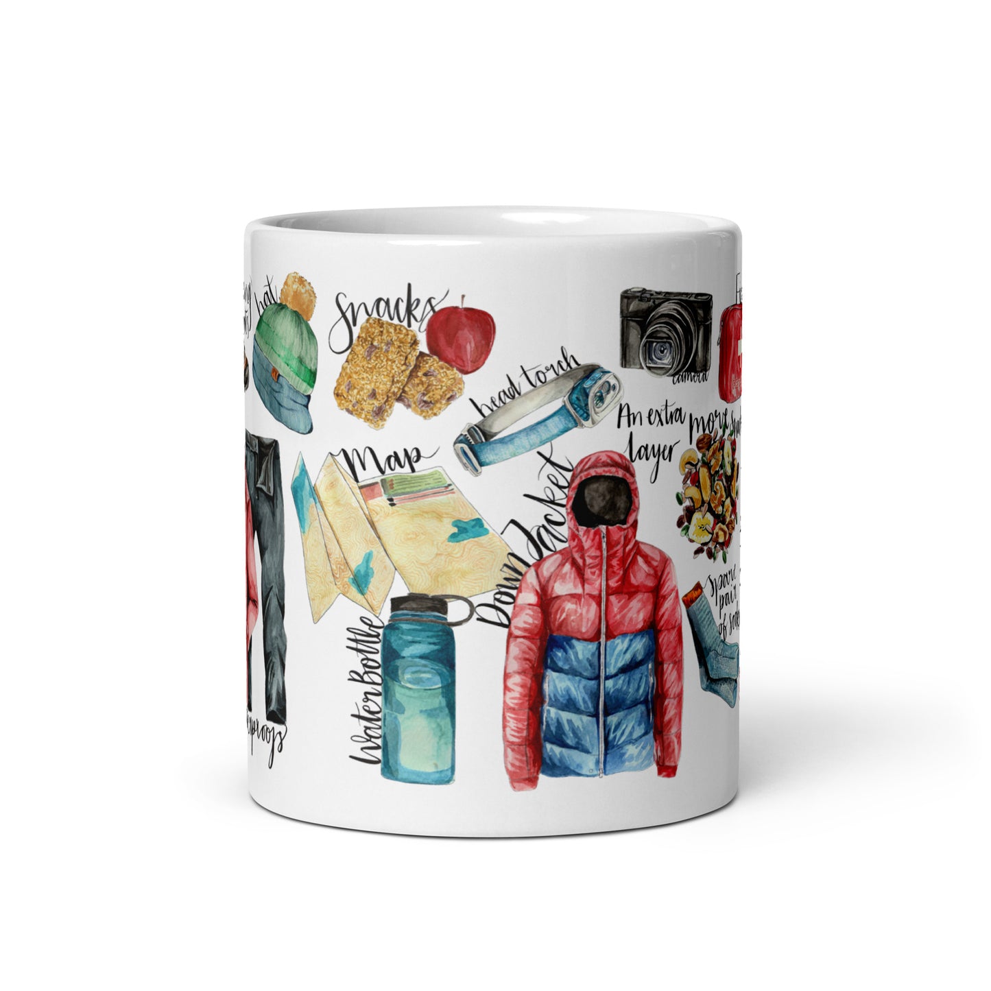 Hill Walking Ceramic Mug