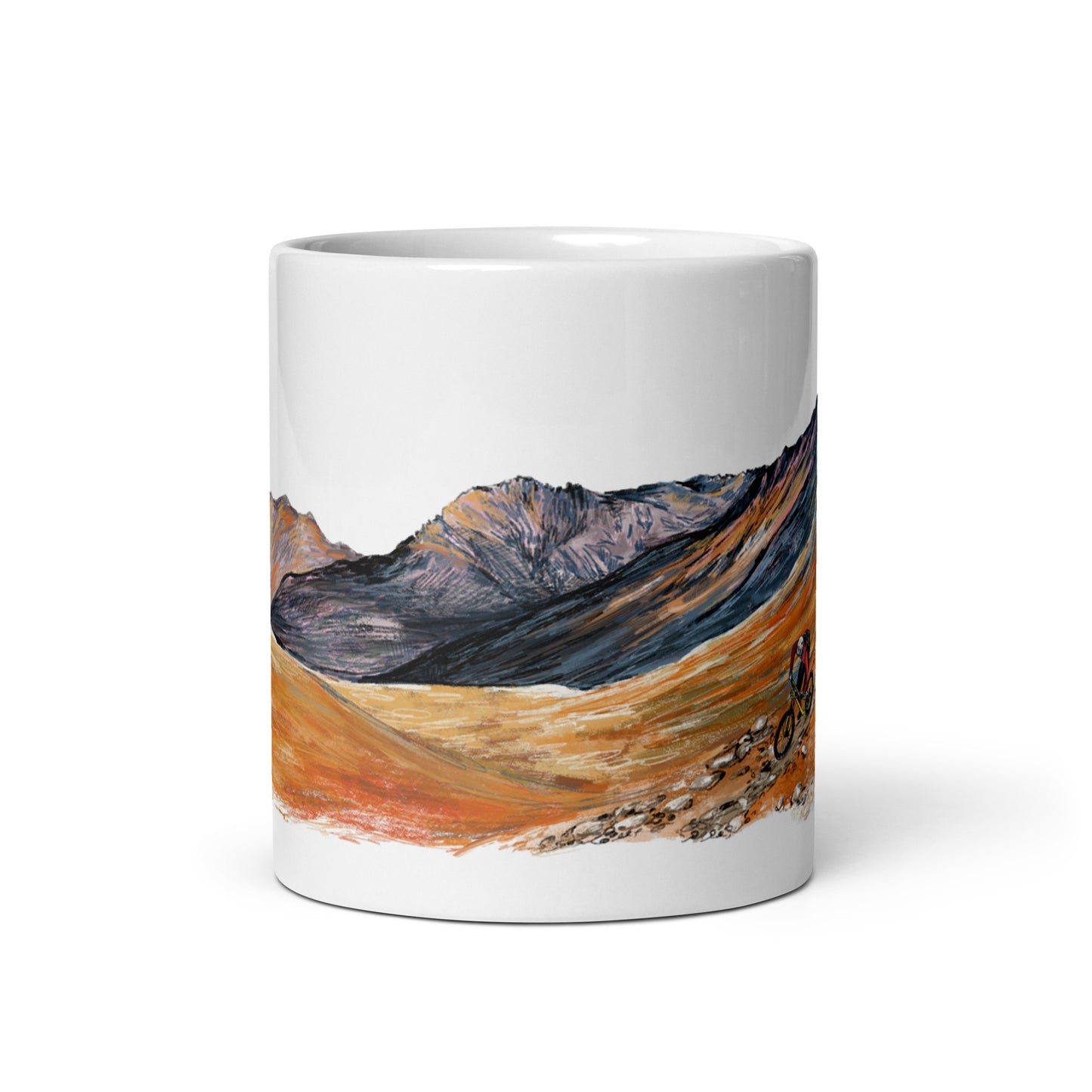 Mountain Biking Ceramic Mug
