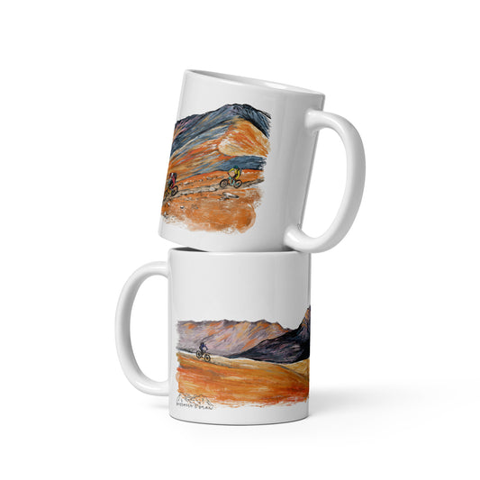 Mountain Biking Ceramic Mug