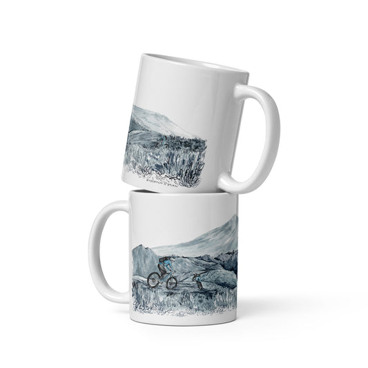 Mountain Biking Ceramic Mug
