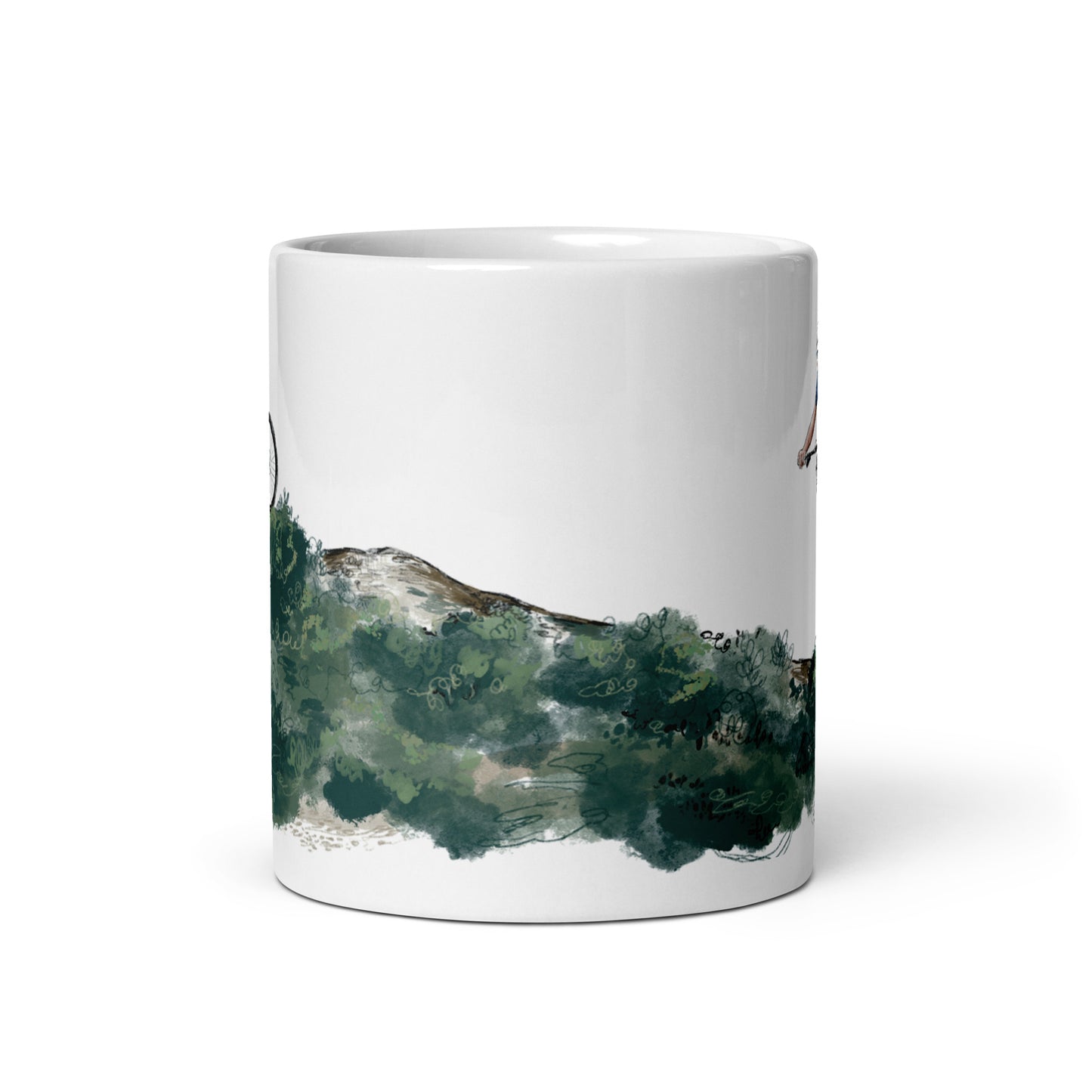Mountain Biking Ceramic Mug
