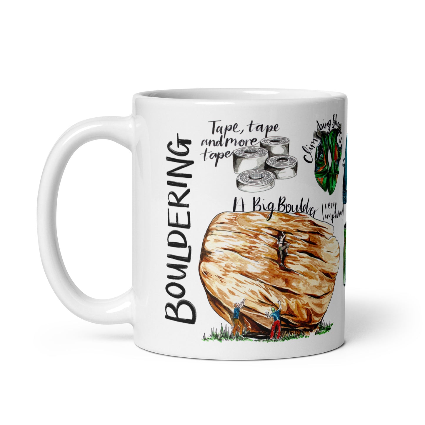 Bouldering Mug
