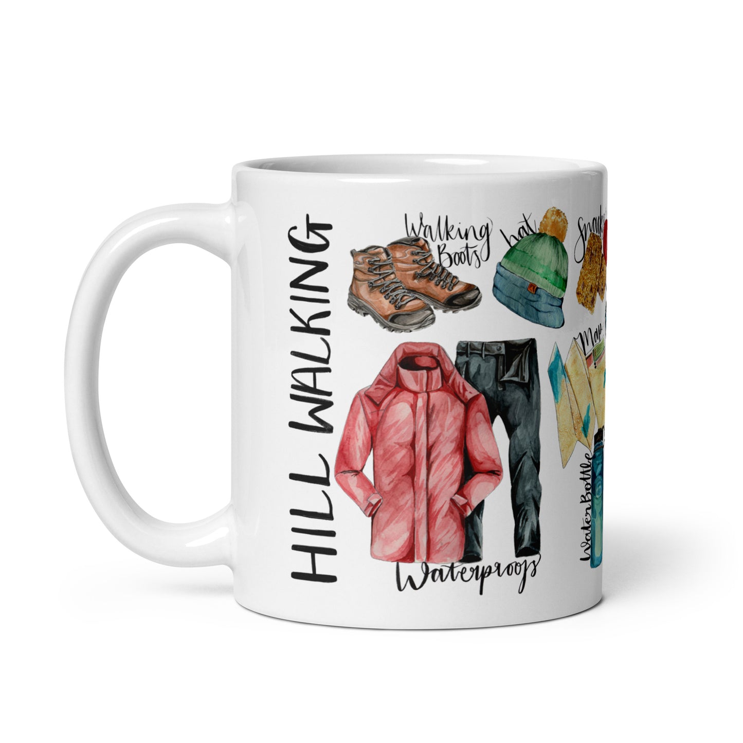 Hill Walking Ceramic Mug