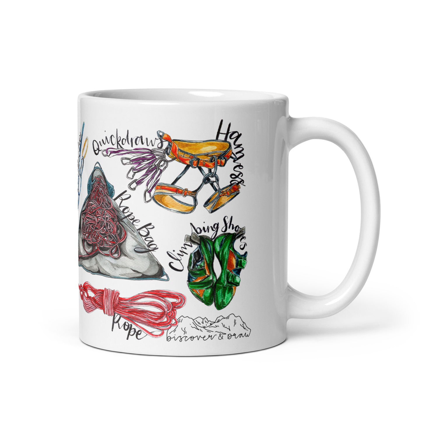 Sport Climbing Ceramic Mug