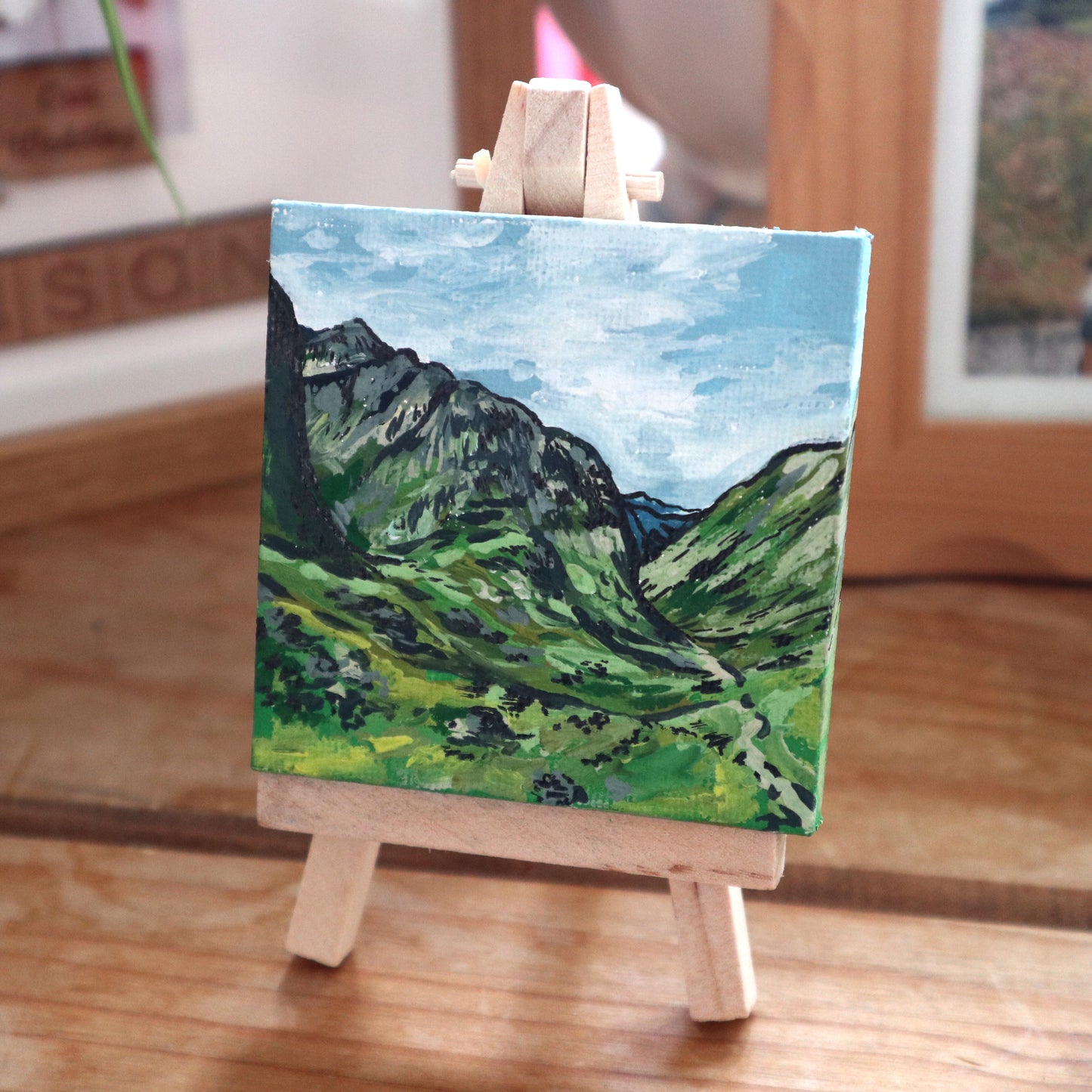 Day 01 - 7x7cm Mini Canvas - Glencoe