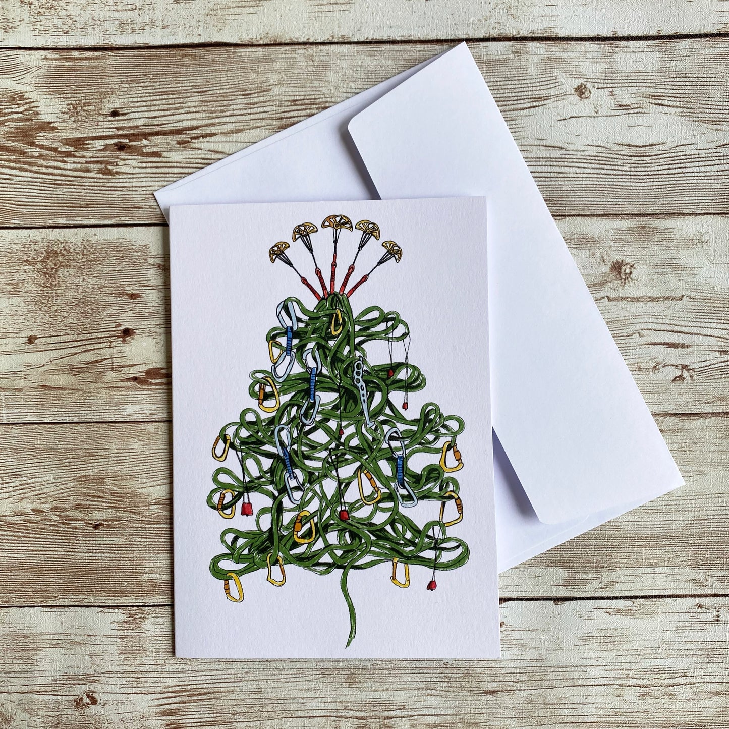 Climbing Christmas Card Set