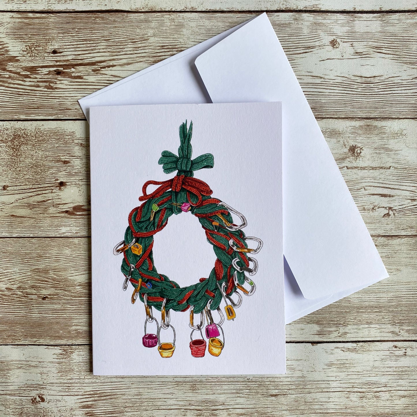 Climbing Christmas Card Set