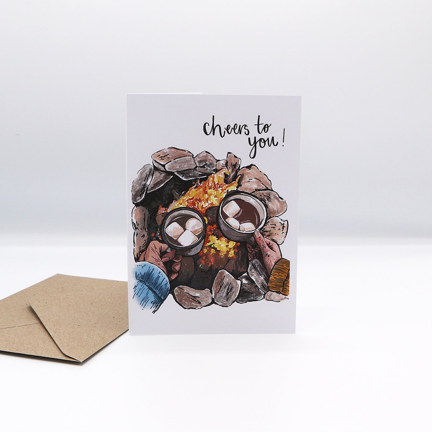 Cheers To You Greeting Card