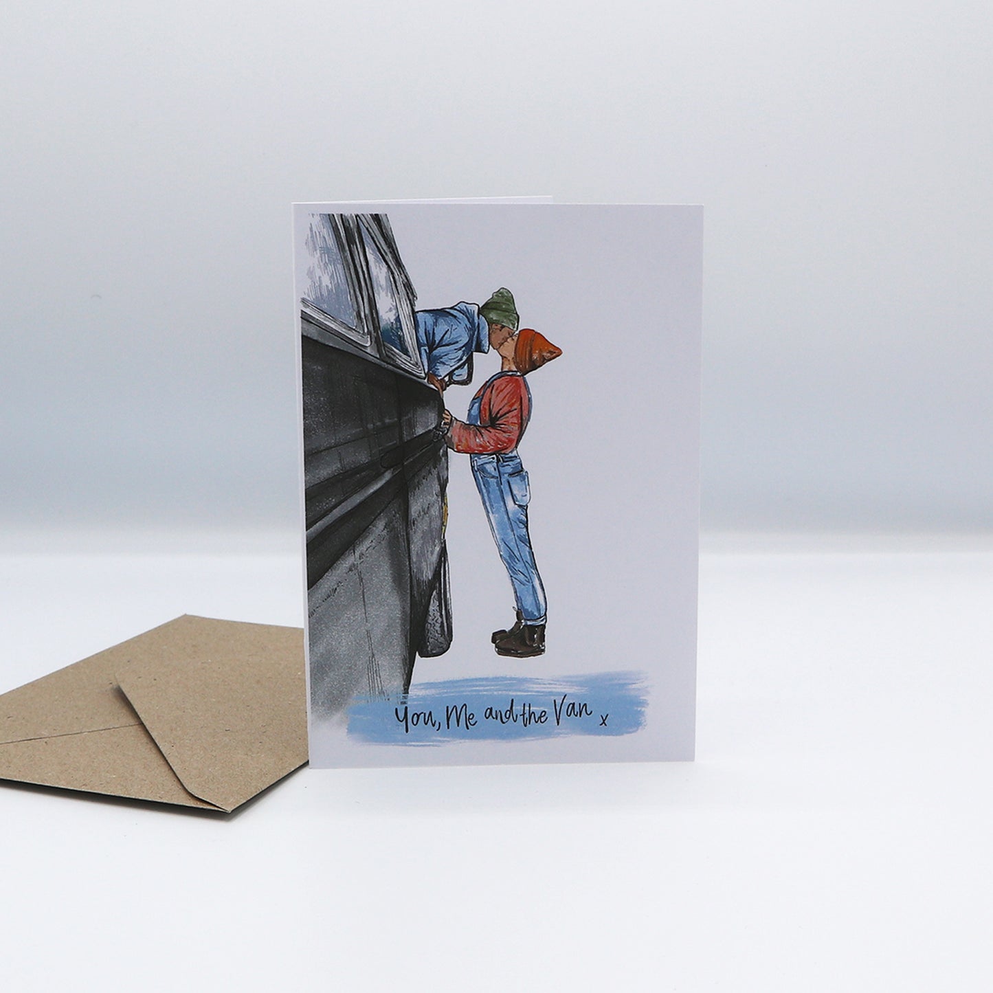 You, Me And The Van Greeting Card