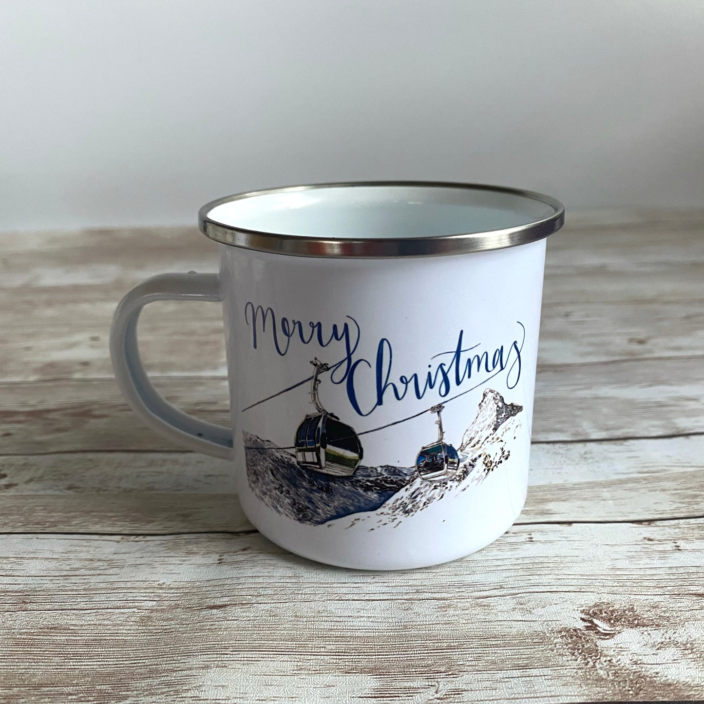 Christmas Enamel Mug