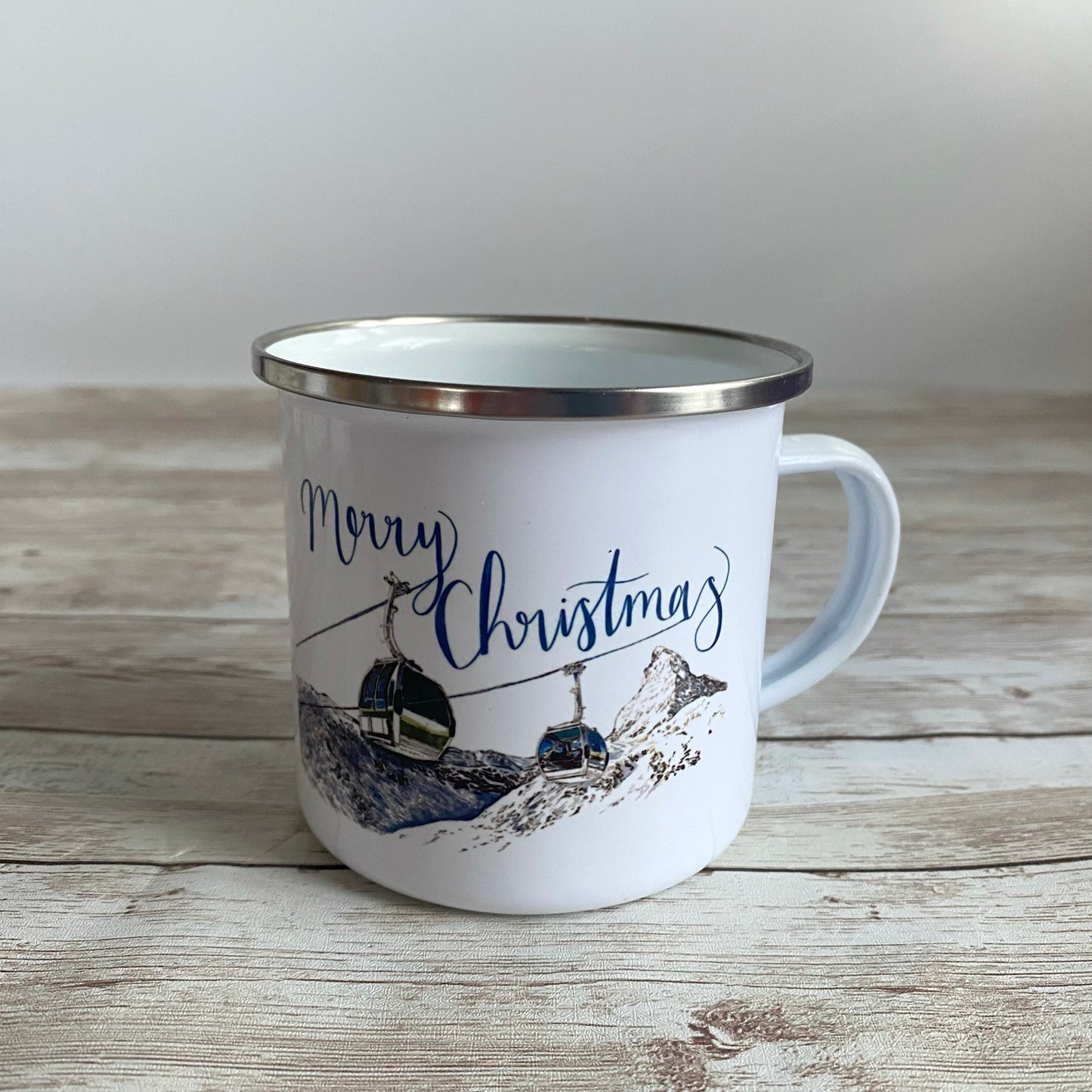 Christmas Enamel Mug