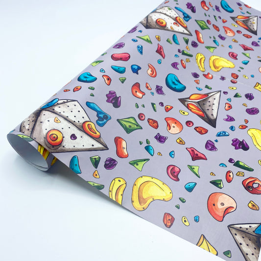 Climbing Hold Wrapping Paper