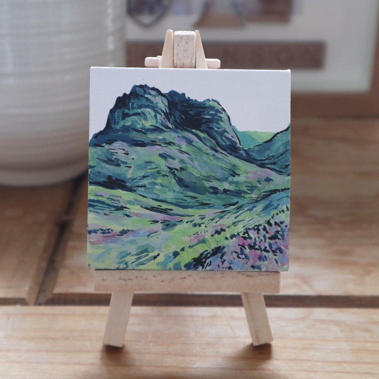 Day 07 - 7x7cm Mini Canvas - Glencoe