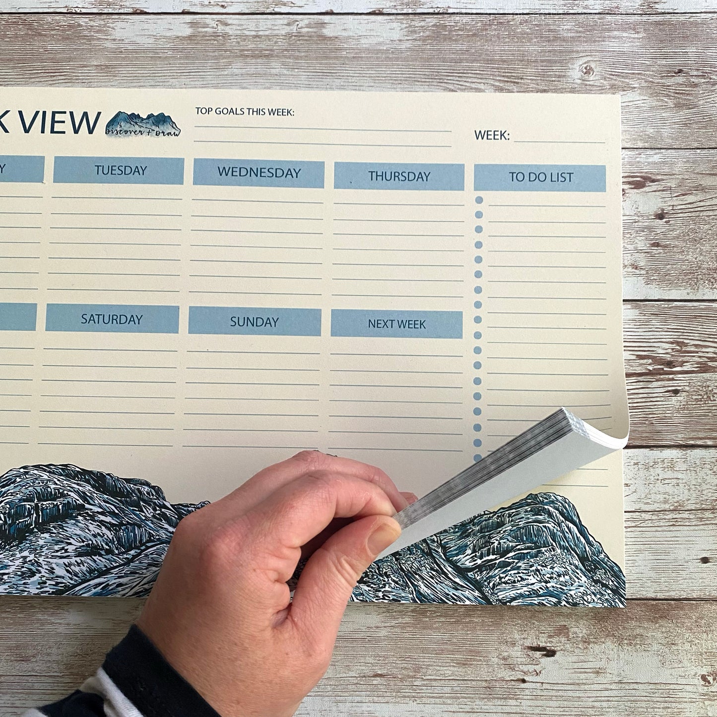 Mountain Weekly Planner