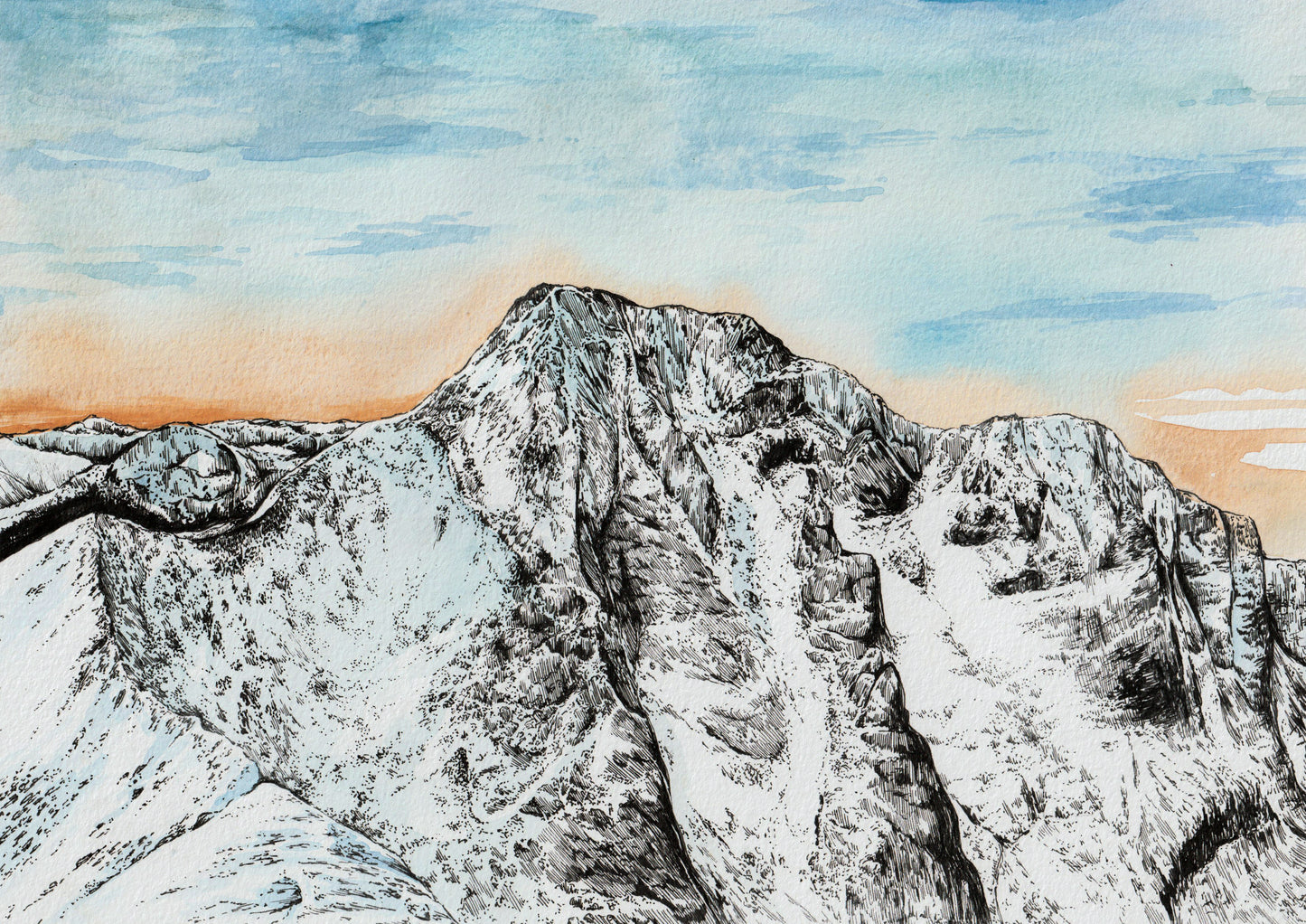 Original Ben Nevis Watercolour Painting