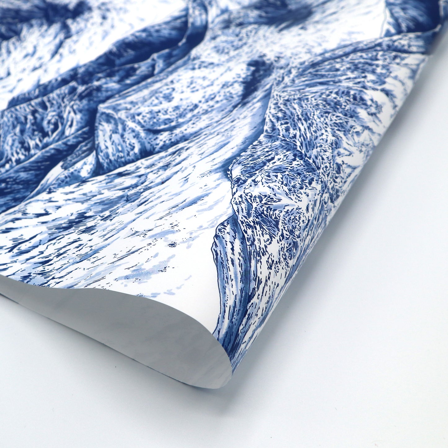 Blue Mountain Wrapping Paper