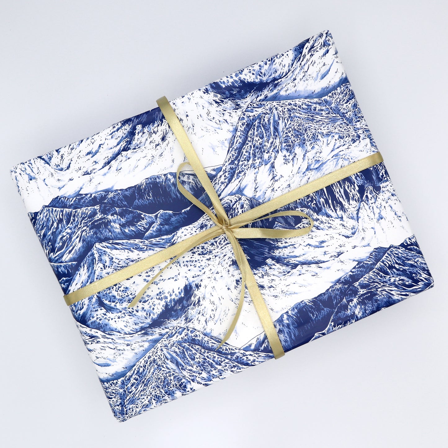 Blue Mountain Wrapping Paper