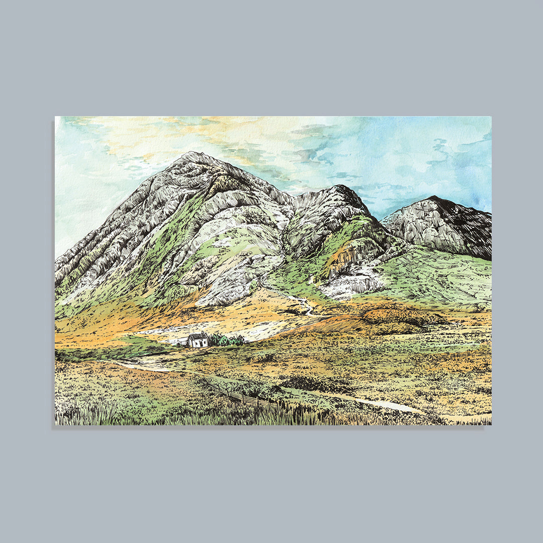 Buachille Etive Mòr Art Print