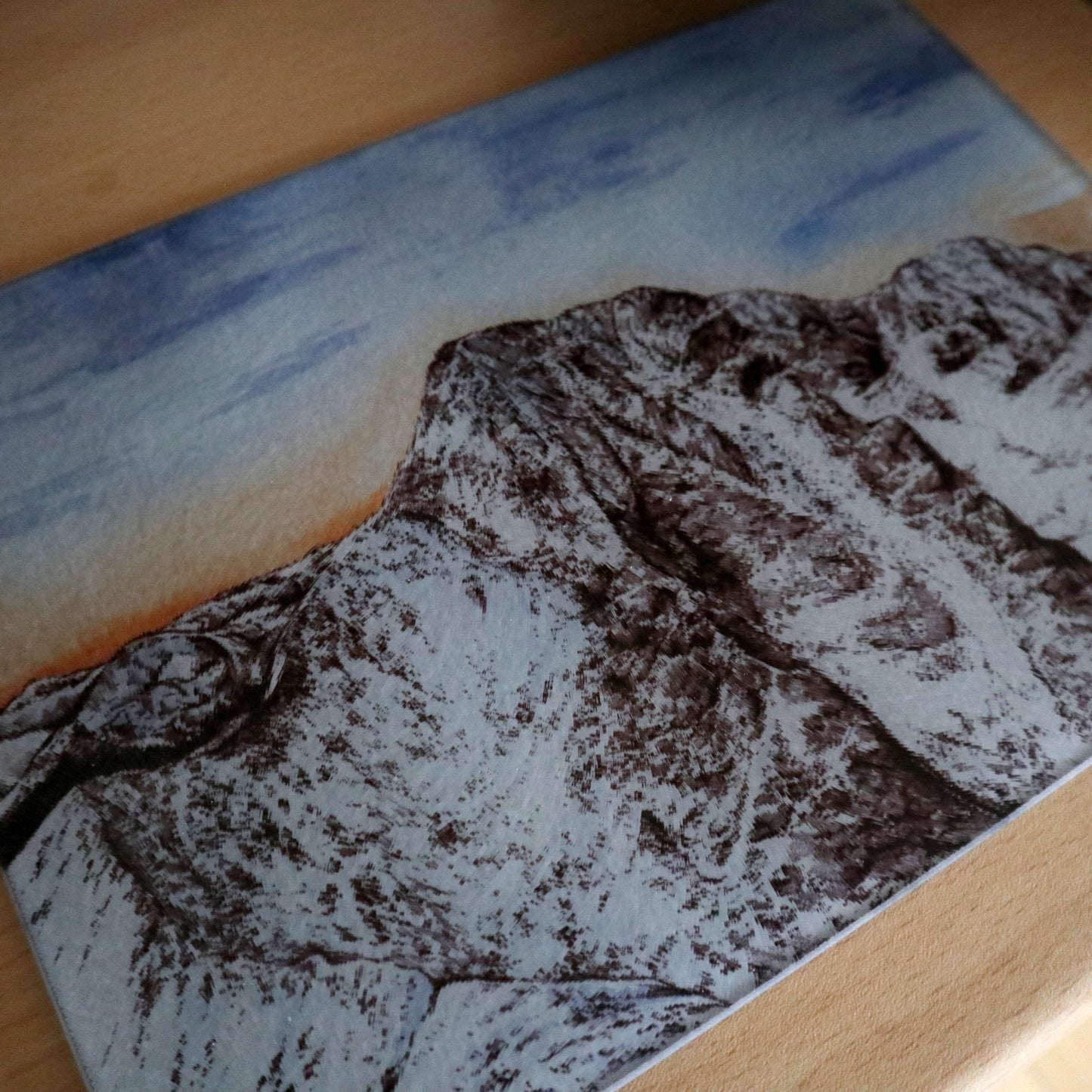 Glass Chopping Board Ben Nevis