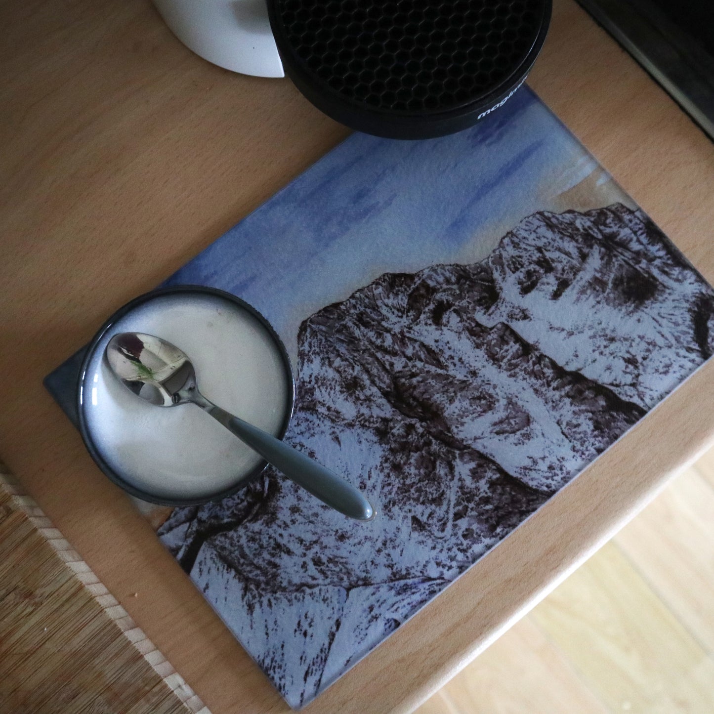 Glass Chopping Board Ben Nevis