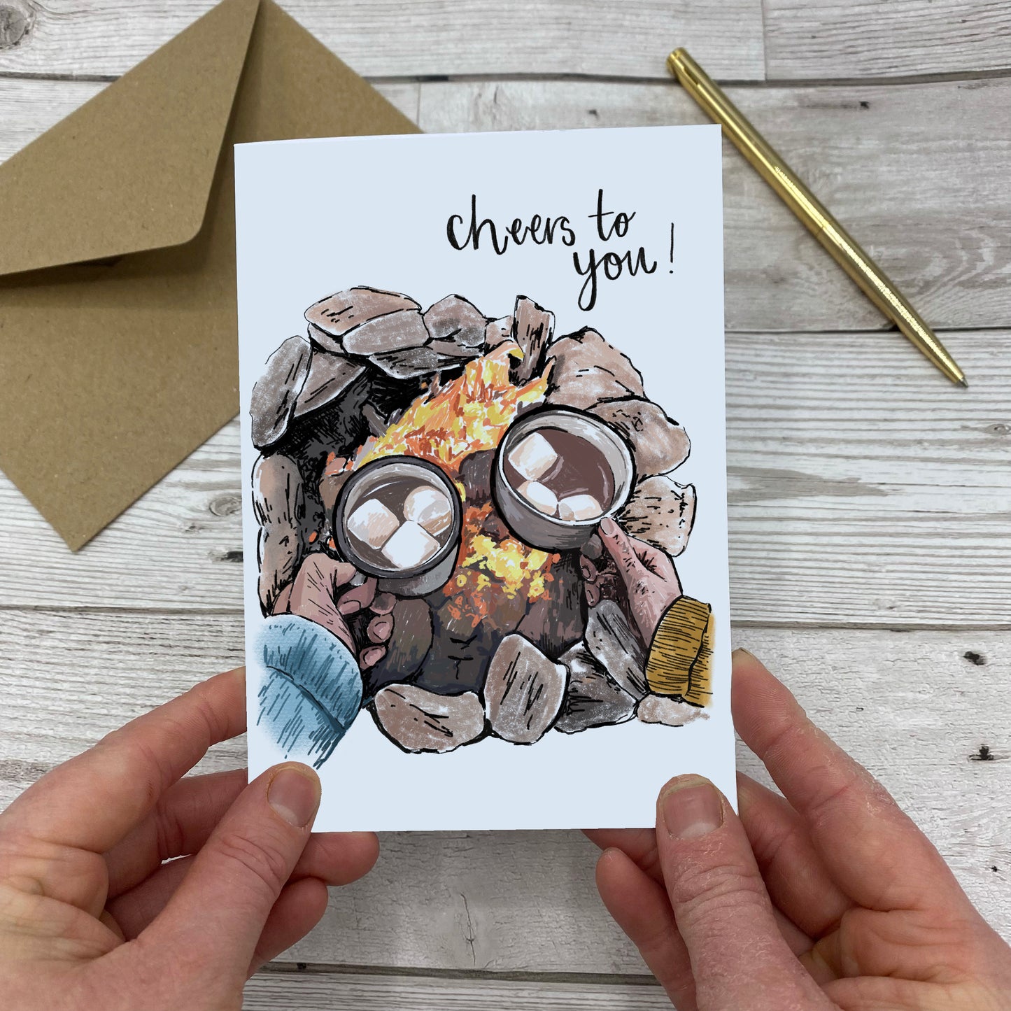 Cheers To You Greeting Card