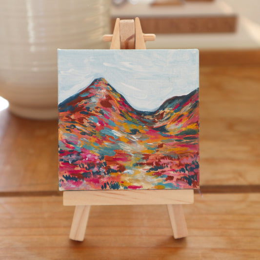 Day 18 - 7x7cm Mini Canvas - Glencoe