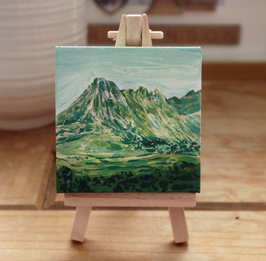 Day 21 - 7x7cm Mini Canvas - Ben Loyal