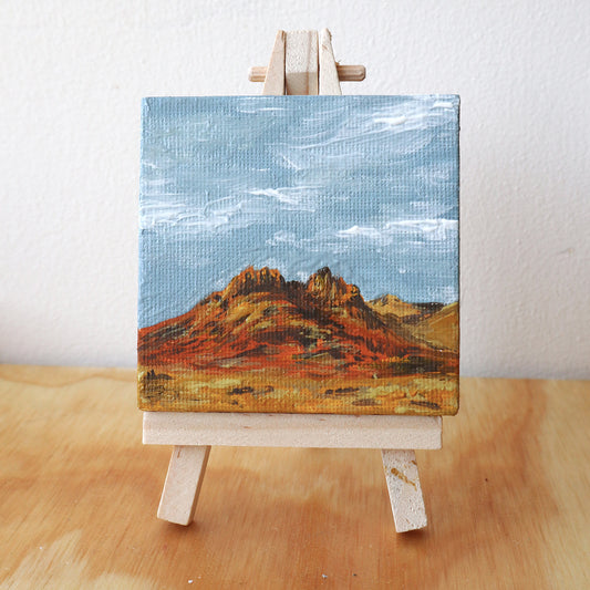 Day 41 - 7x7cm Mini Canvas - The Cobbler (Ben Arthur)