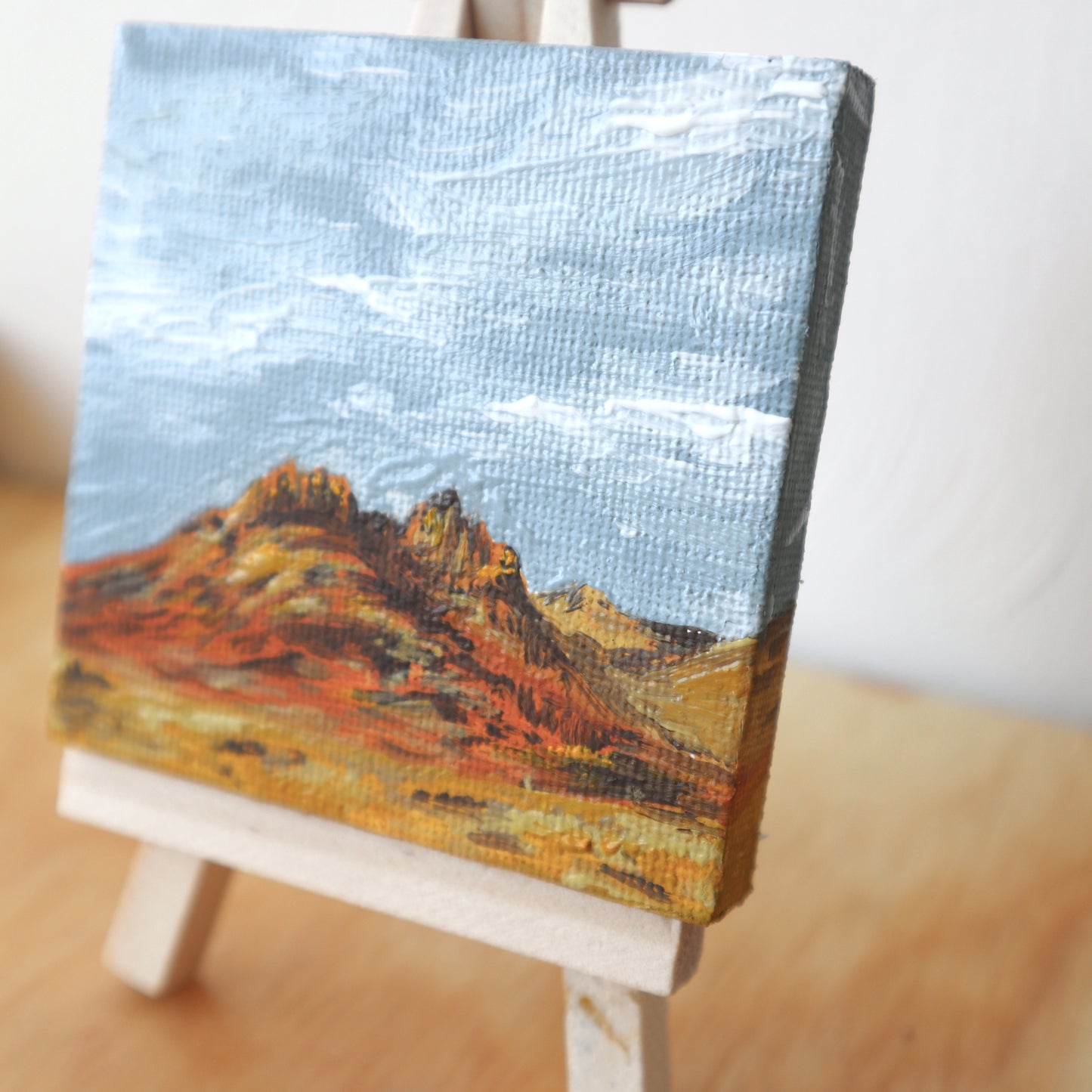 Day 41 - 7x7cm Mini Canvas - The Cobbler (Ben Arthur)