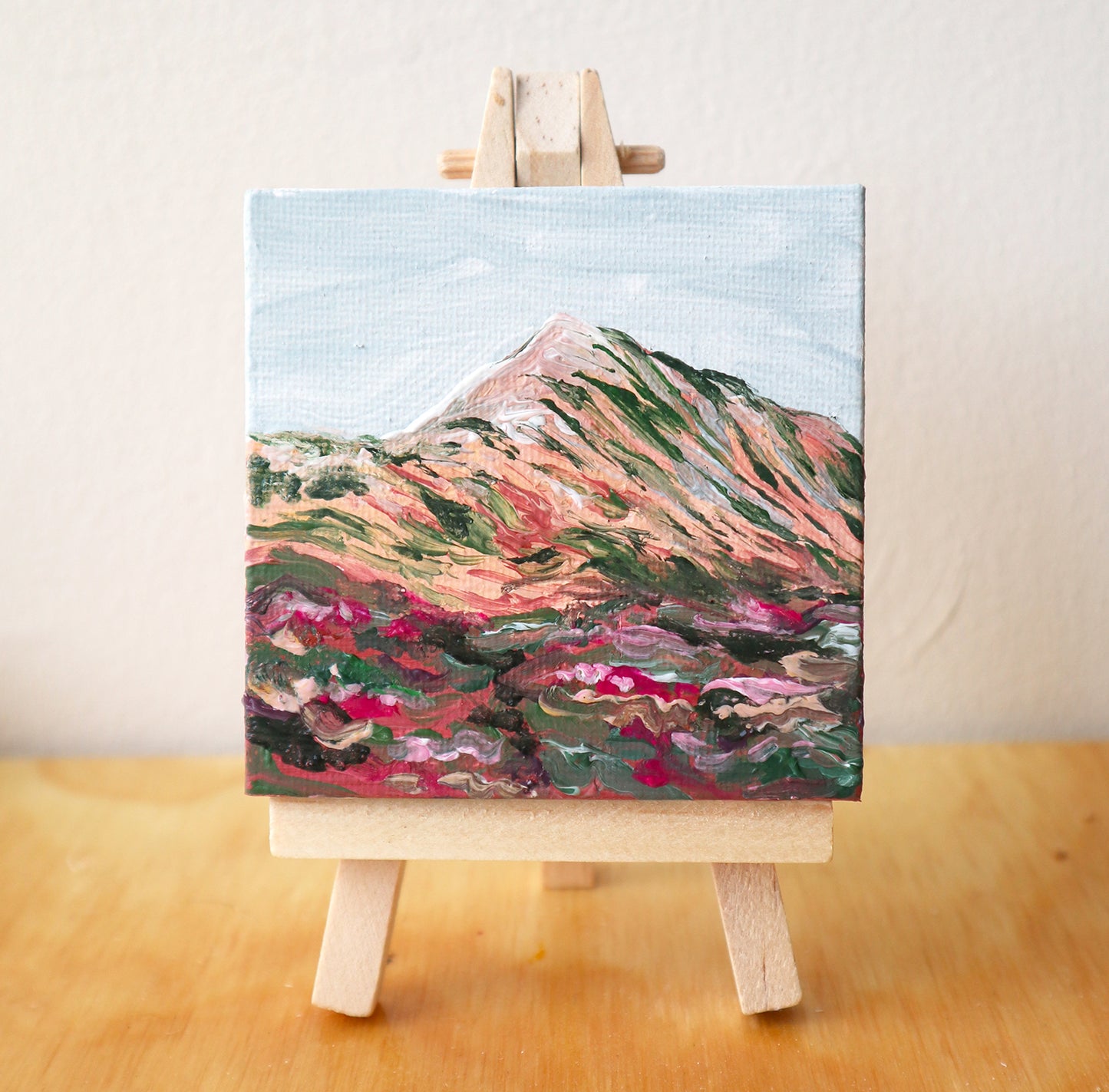 Day 44 - 7x7cm Mini Canvas - Assynt