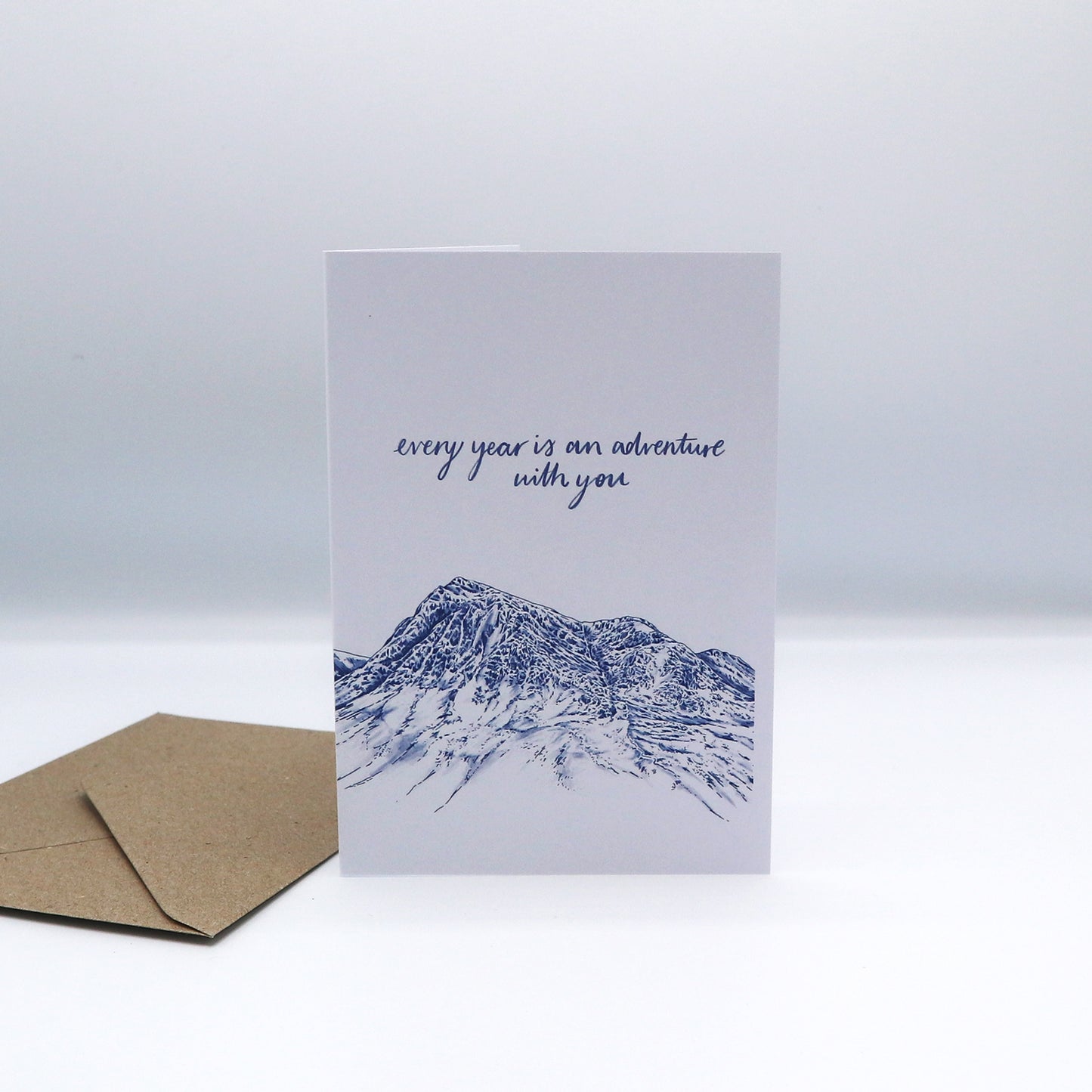 Every Year Is An Adventure With You Greeting Card