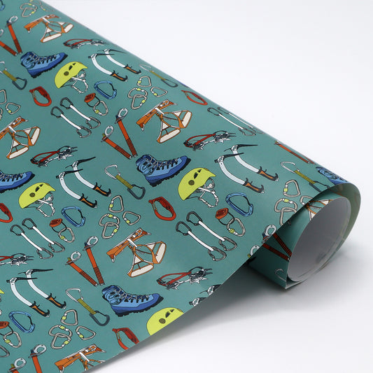 Ice Climbing Wrapping Paper