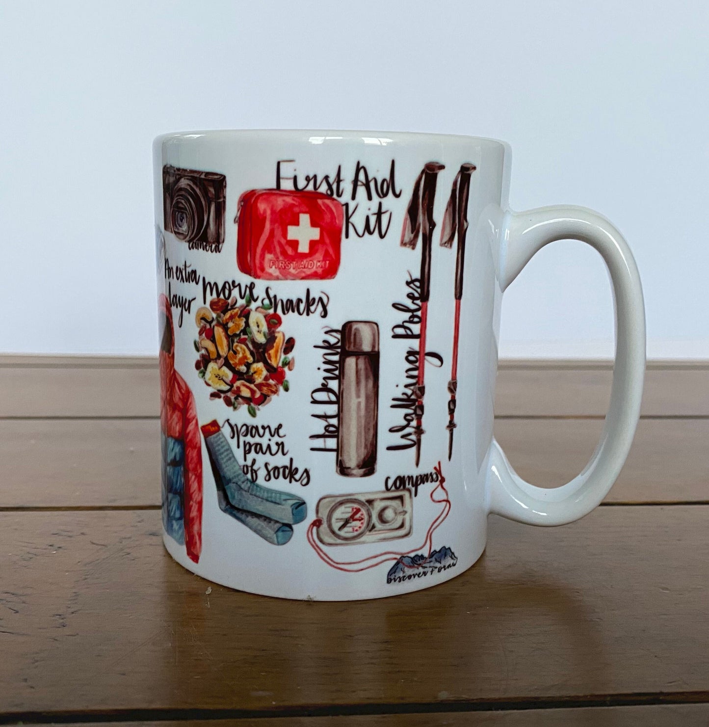 Hill Walking Ceramic Mug