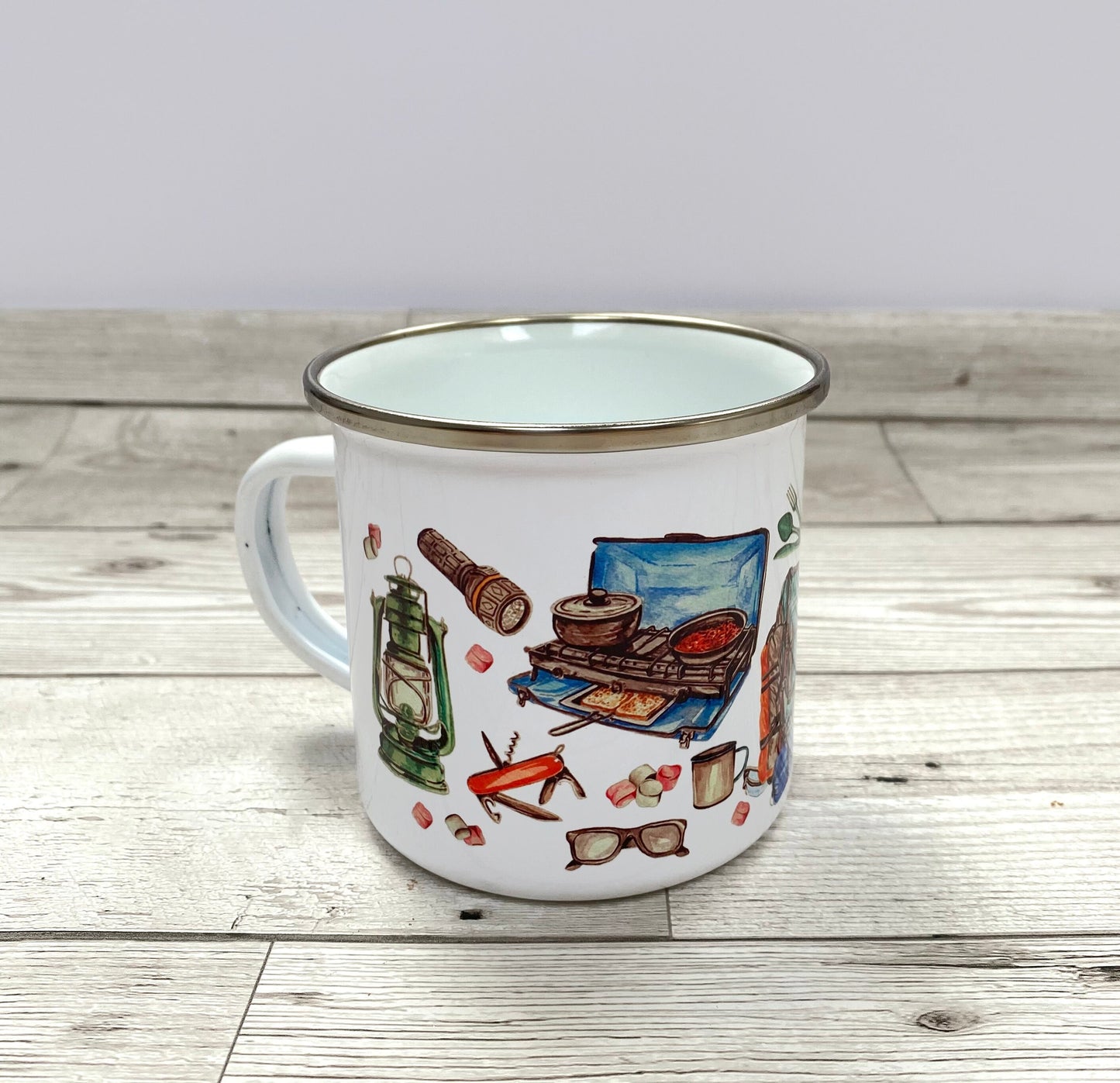 Camping Enamel Gear Mug