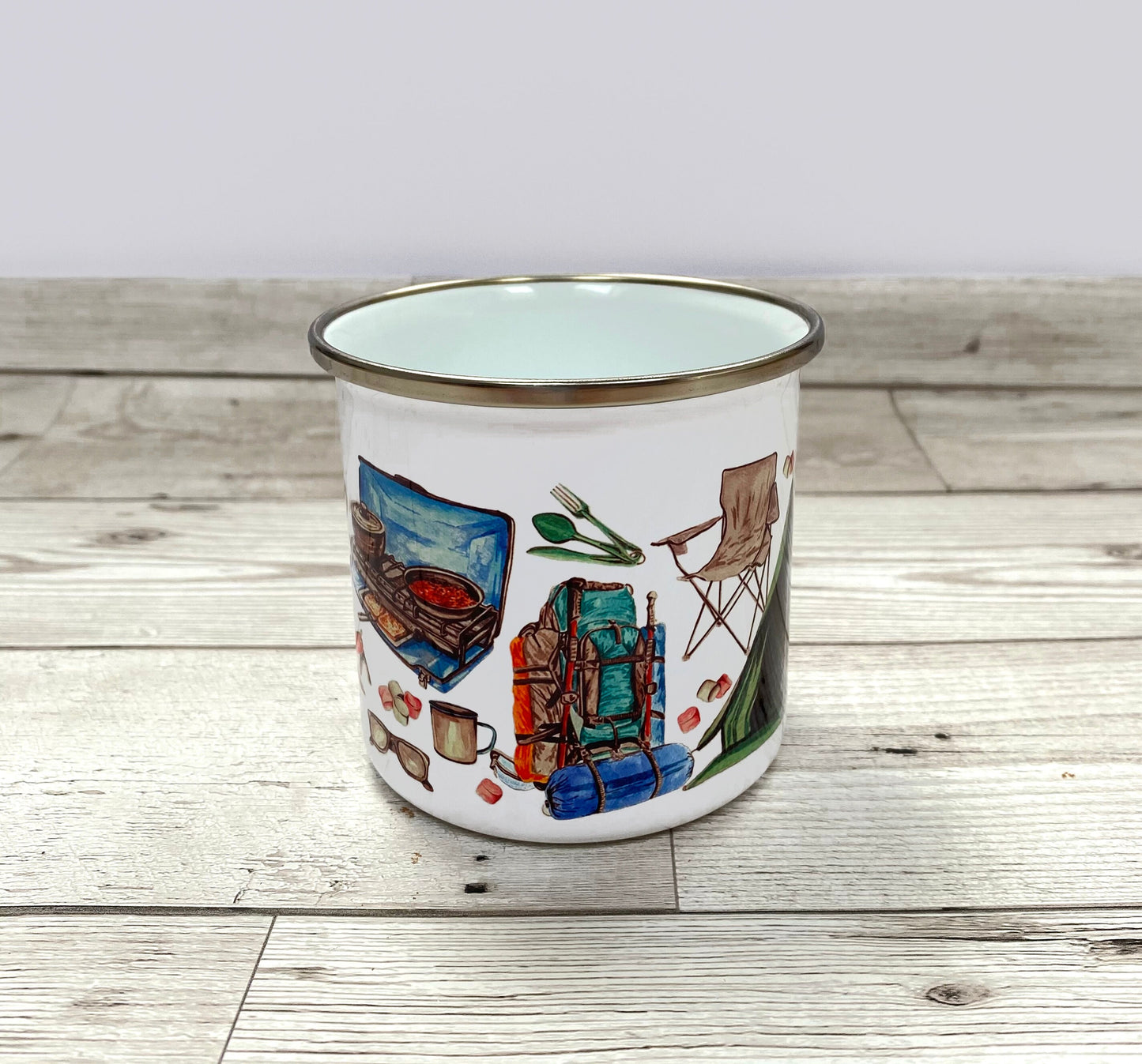 Camping Enamel Gear Mug